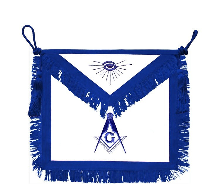 Rito York // Master Mason Hand Embroidered  Signature Apron