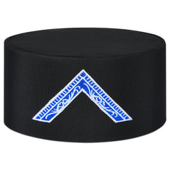 Worshipful Master Blue Lodge Crown Cap - Black & Blue