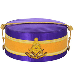 Past Master Blue Lodge Crown Cap - Purple Backing