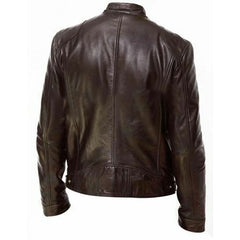 PU Leather Jacket Slim Leather Jacket