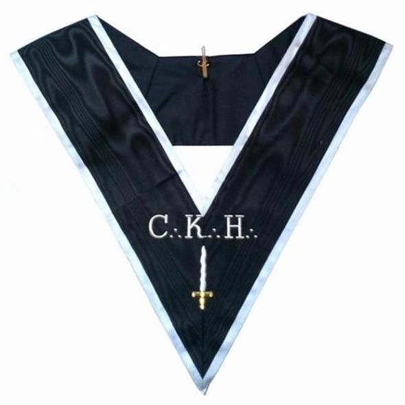 Masonic Officer's collar - ASSR - 30th degree - CKH - Deuxième Grand Juge