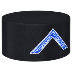 Worshipful Master Blue Lodge Crown Cap - Black & Blue