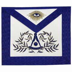 Masonic Past Master Apron Hand Embroided Apron