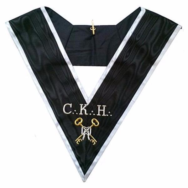 Masonic Officer's collar - ASSR - 30th degree - CKH - Grand Trésorier