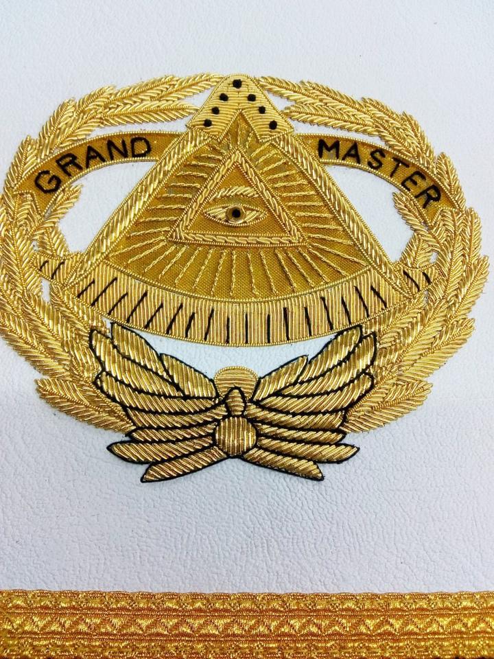 Deluxe Masonic Grand Master Apron Grand Lodge