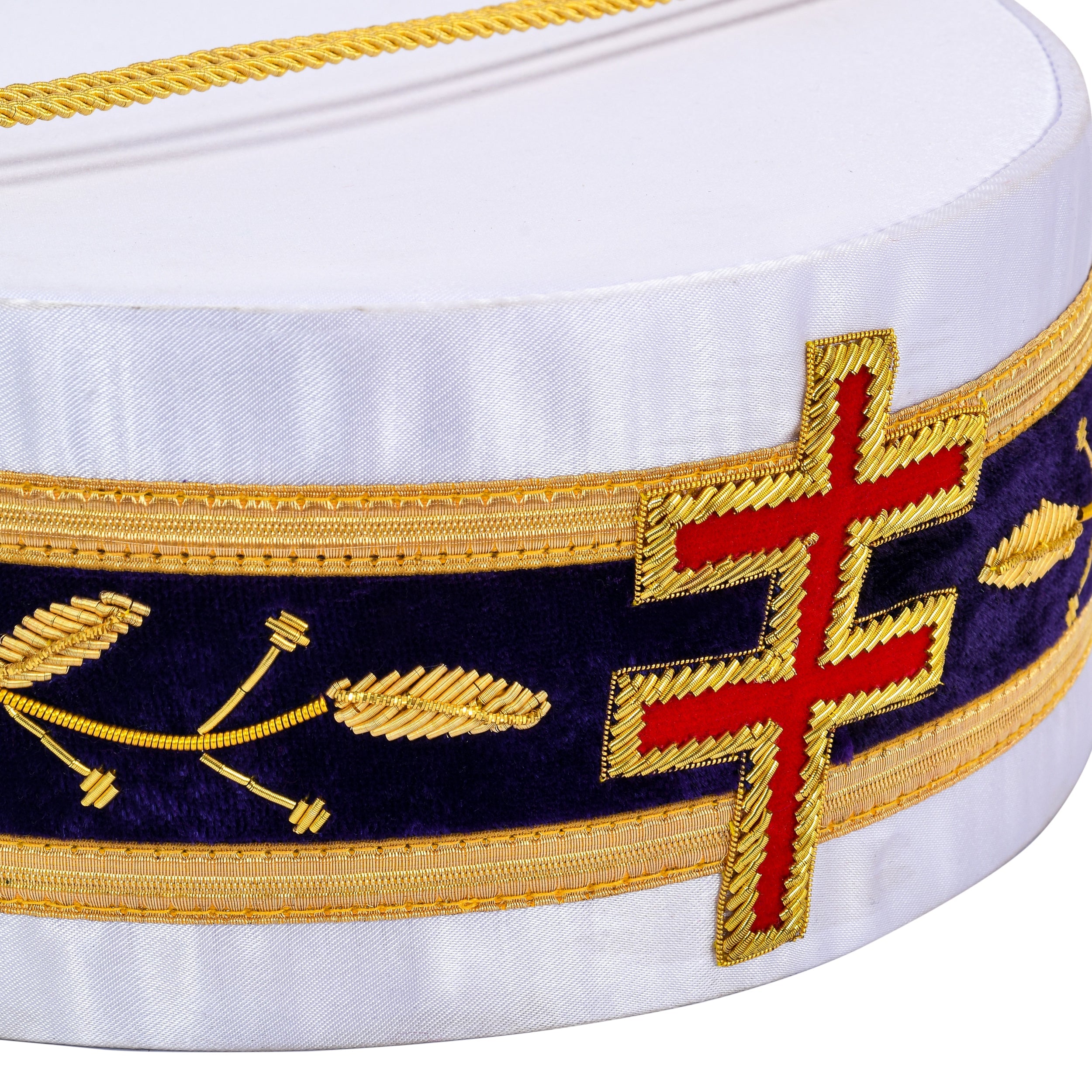 33rd Degree Scottish Rite Crown Cap - Hand Embroidery