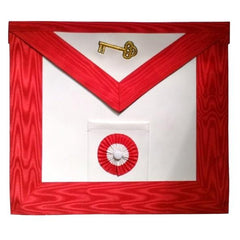 Masonic Scottish Rite leather Masonic apron - AASR - 7th degree