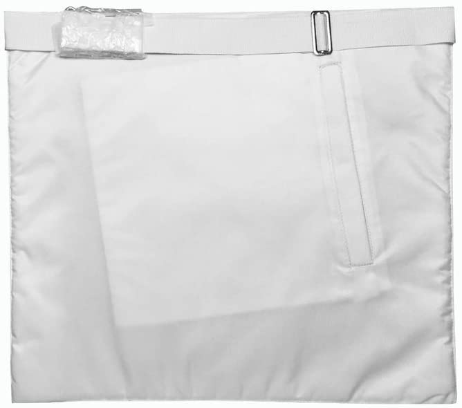 Masonic White Member Apron