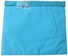 Master Mason French Rite/Modern Rite Lambskin Apron - Sky Blue