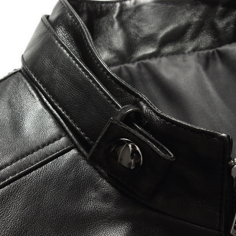 Men's leather jacket- PU Leather jacket for mens