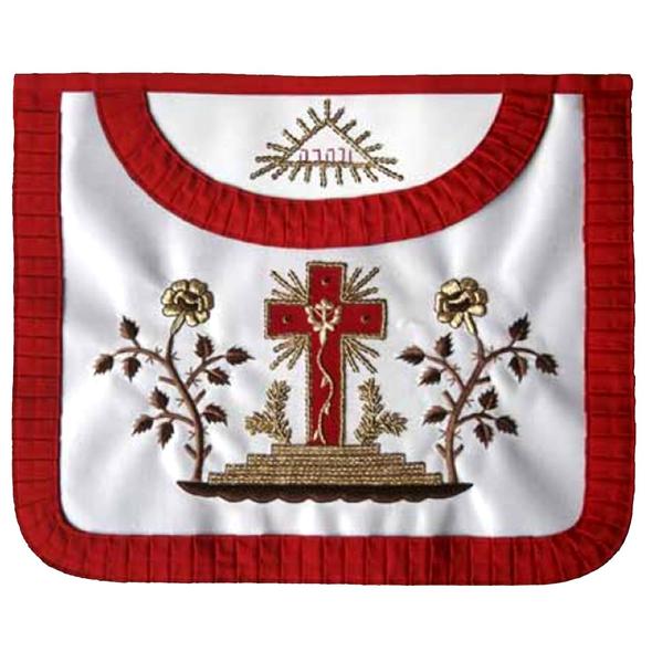 Masonic Scottish Rite Satin Round apron - AASR - 18th degree