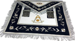 Masonic Past Master Apron Gold and Silver Hand Embroidery Apron