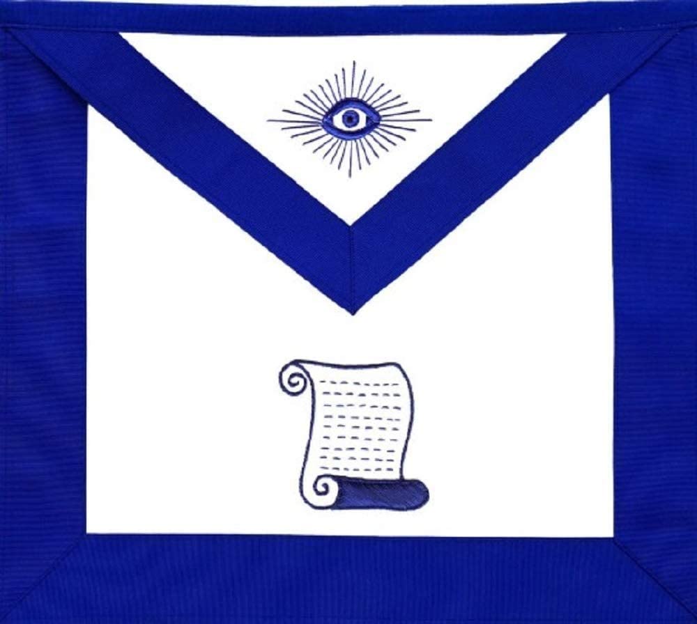 Masonic Blue Lodge Officers Aprons Variations - Set of 19