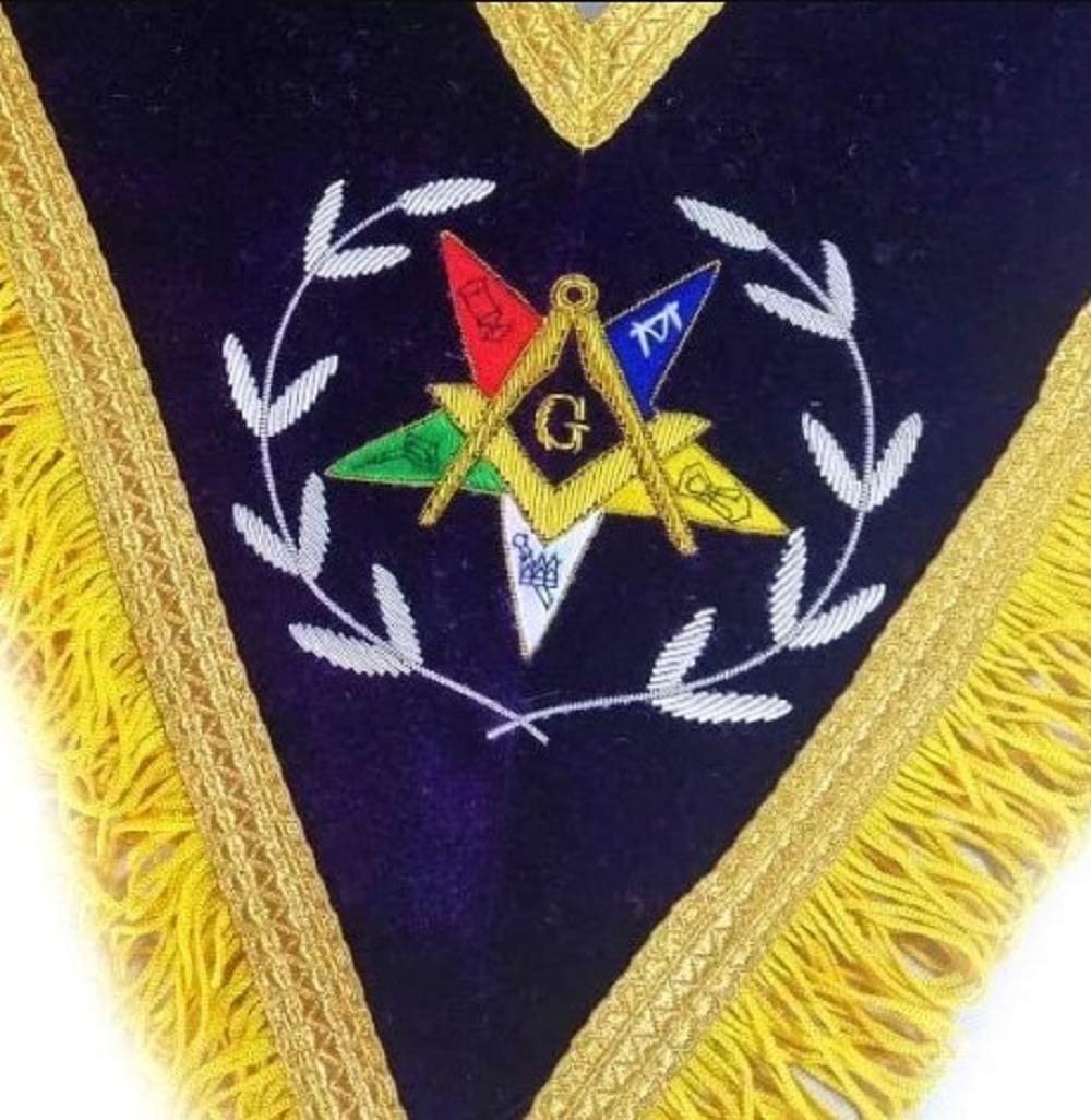 Worthy Patron Order of the Eastern Star OES Collar