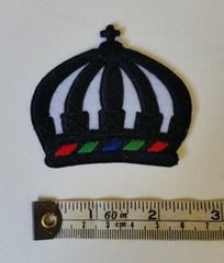 Red Cross of Constantine Black Crown for Sash