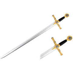 Foam Medieval Masonic Sword, 46"-LARP Weapon Costume Accessory Movie-Mason Sword Cosplay-Freemasons Sword