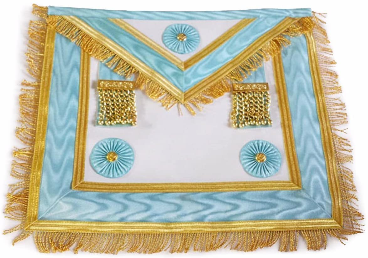 Centennial /Canadian Master Mason Apron Golden Fringe