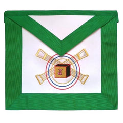 Masonic Scottish Rite Leather Masonic Apron - AASR - 5th Degree