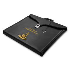 Past Master Blue Lodge Apron Case - Black Imitation Leather MM, WM, Provincial