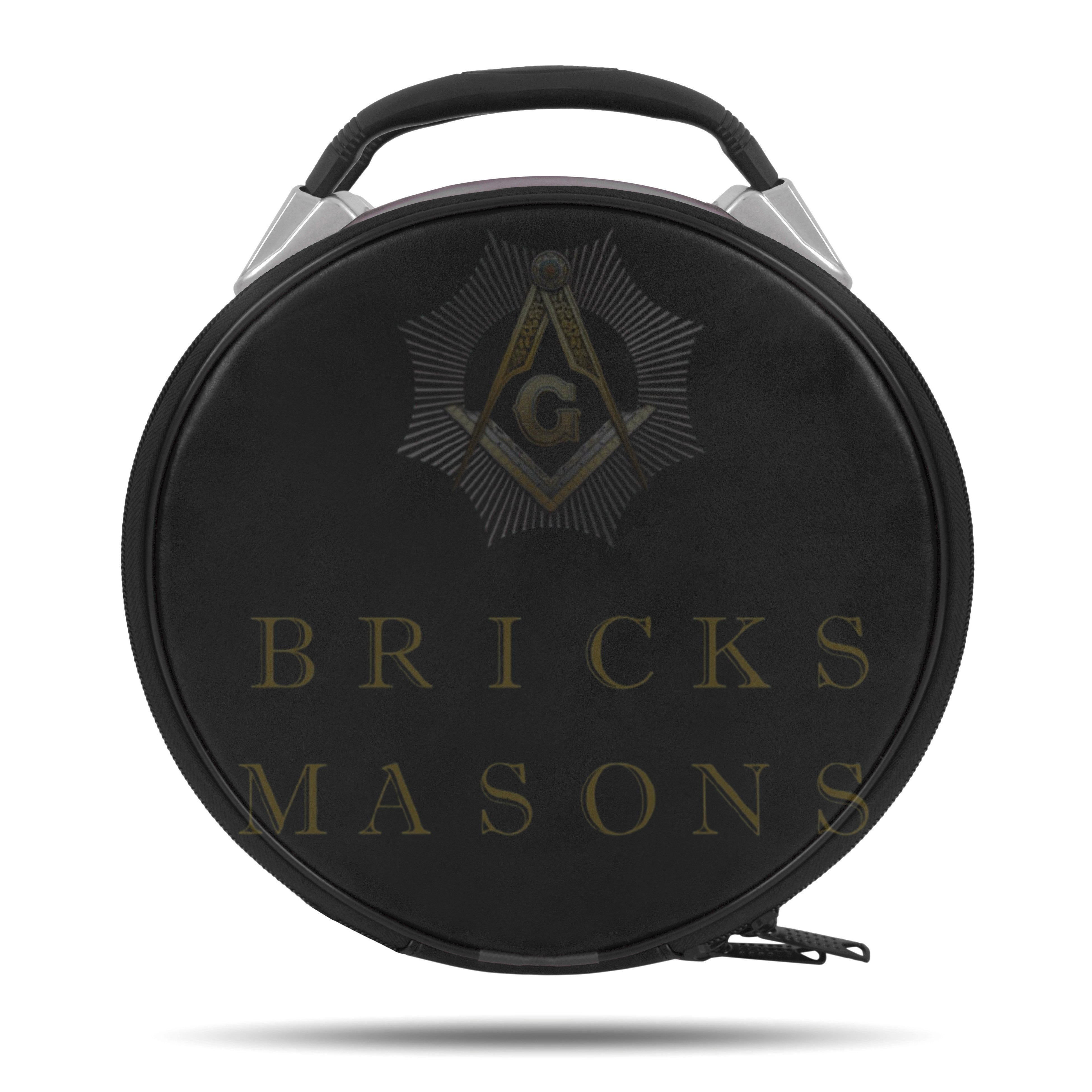 Masonic Crown Cap Case - Black