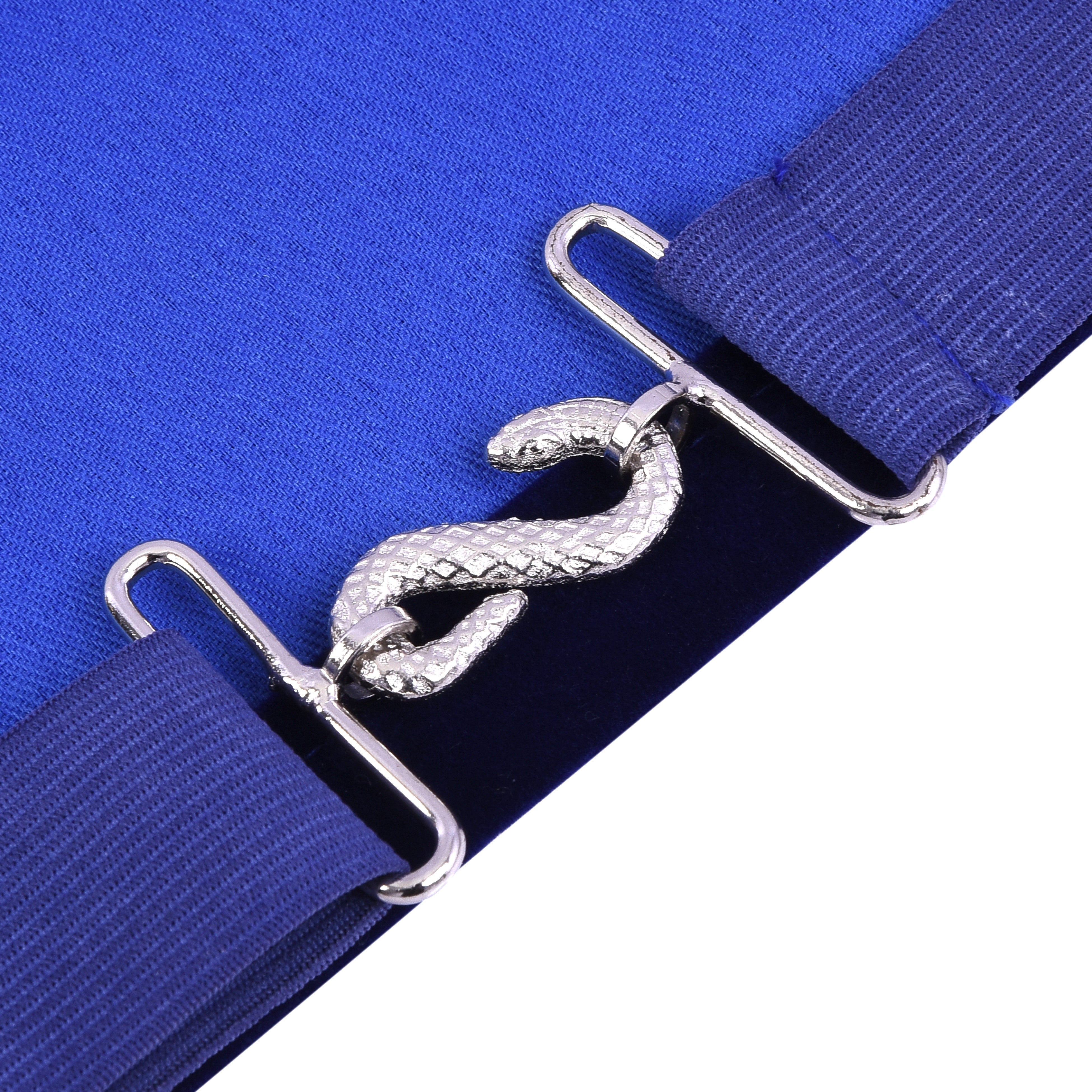 Worshipful Master Blue Lodge Officer Apron - Royal Blue Velvet