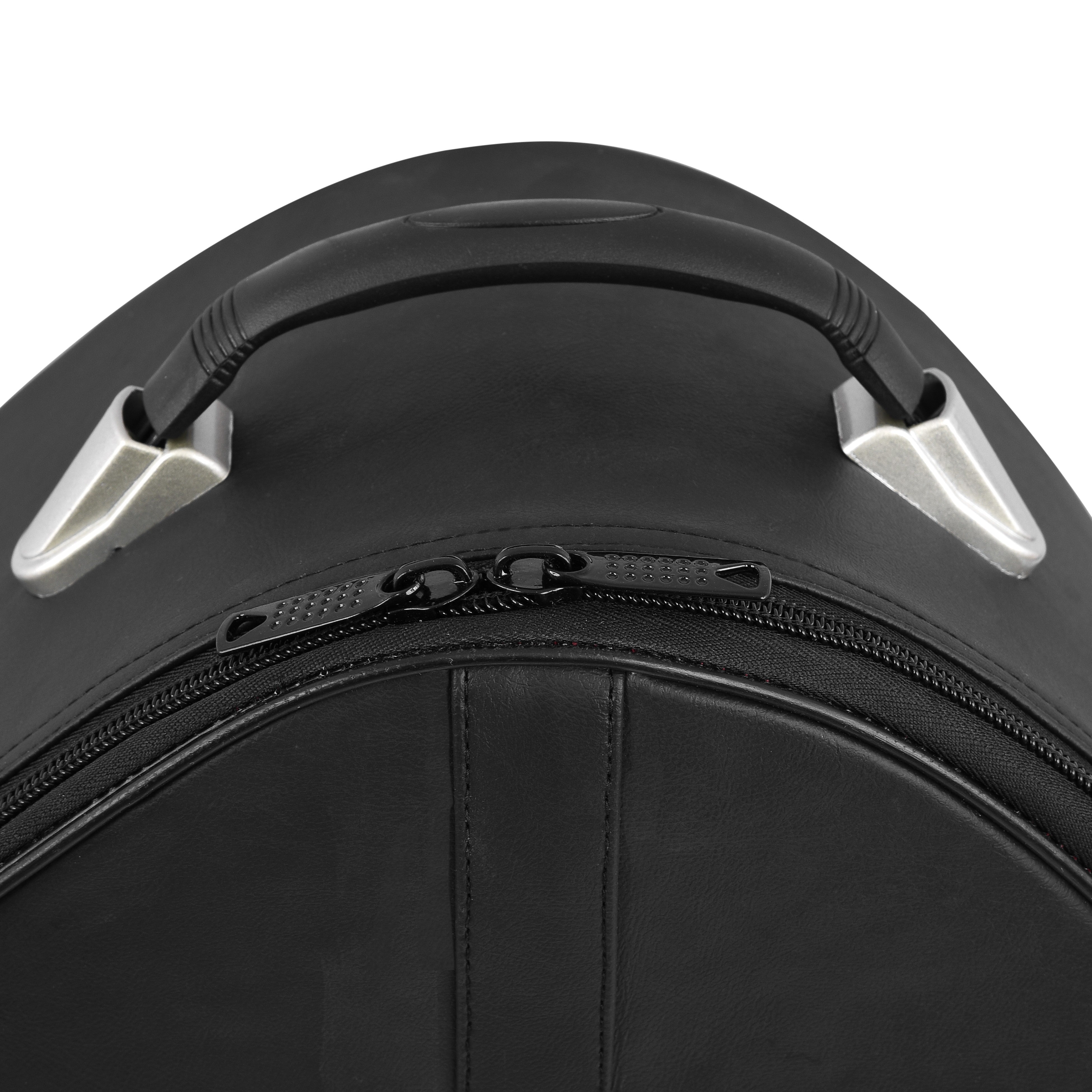 Masonic Chapeau Case - Customizable Black Leather