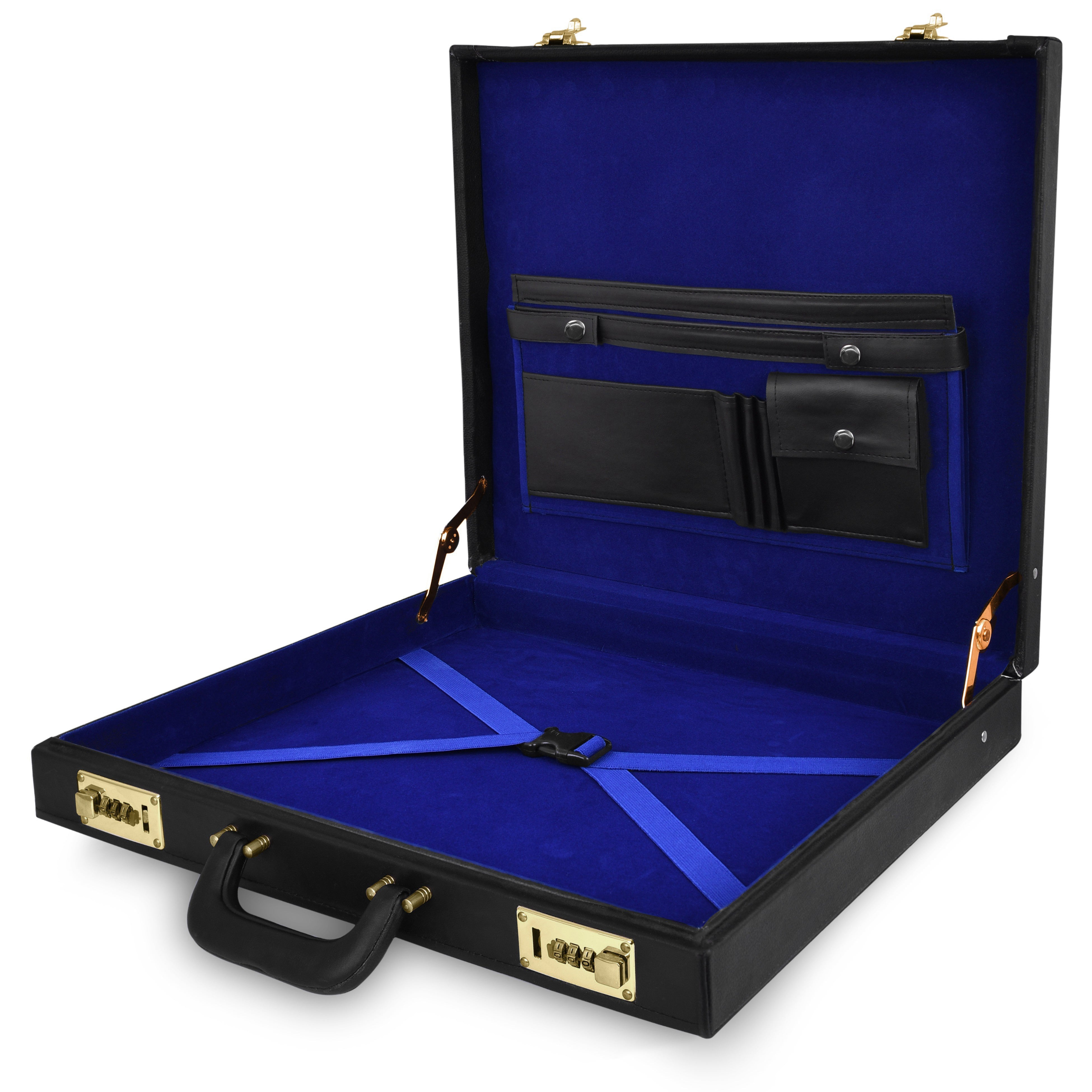 Past District Deputy Grand Master Blue Lodge Apron Case - Gold Hand Embroidery Personalization Various Sizes & Materials