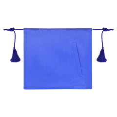 Past Master Blue Lodge Apron - White Cotton With Blue Tassels