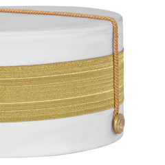 The Order of The Golden Circle Crown Cap - Hand Embroidery Gold Bullion