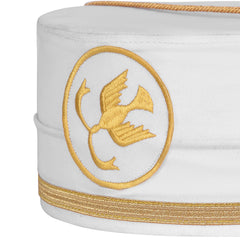 The Order Of The Golden Circle Crown Cap - Gold Bullion Hand Embroidery