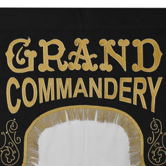 Grand Knights Templar Commandery Banner - Machine Embroidery