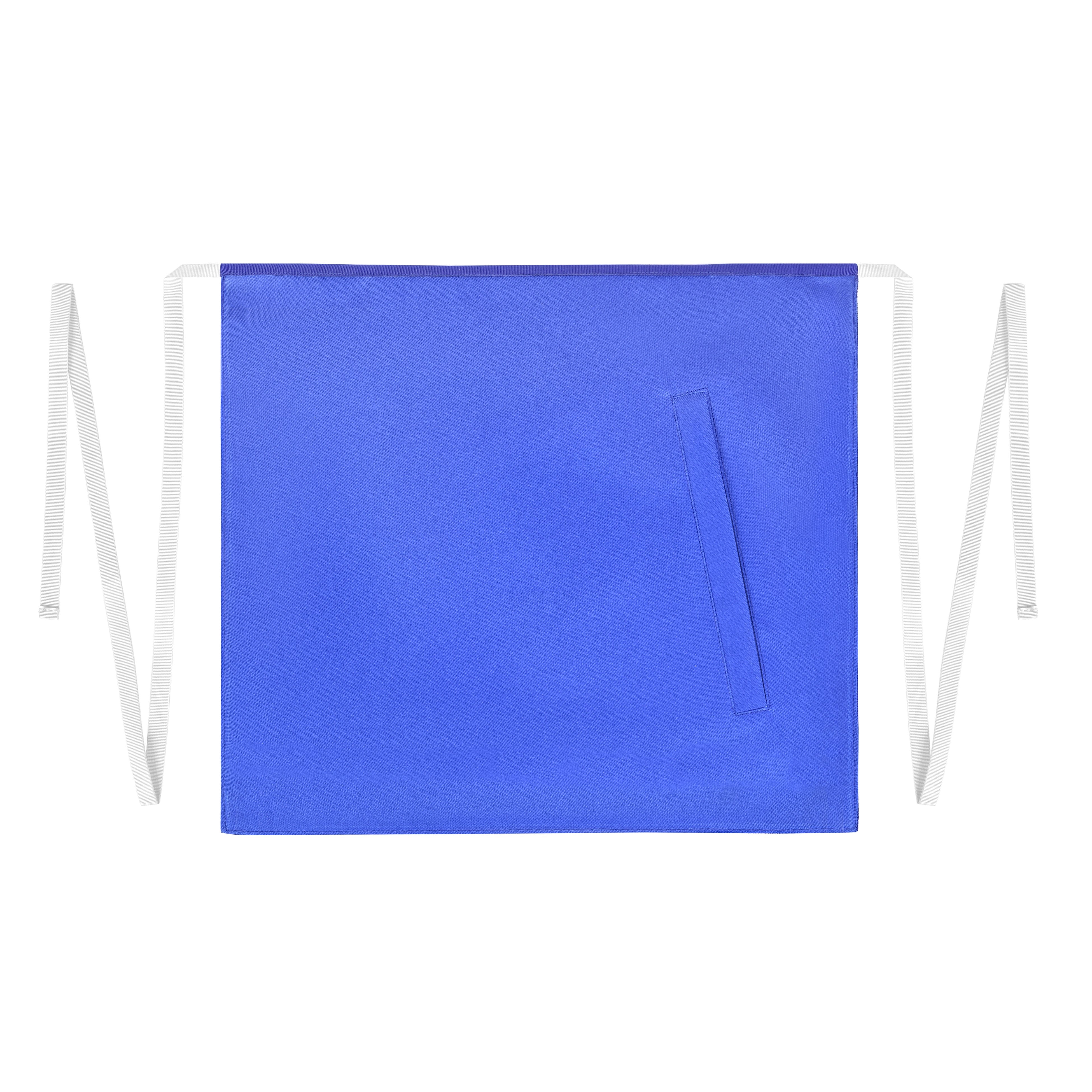 Master Mason Blue Lodge Apron - White Tape Ties