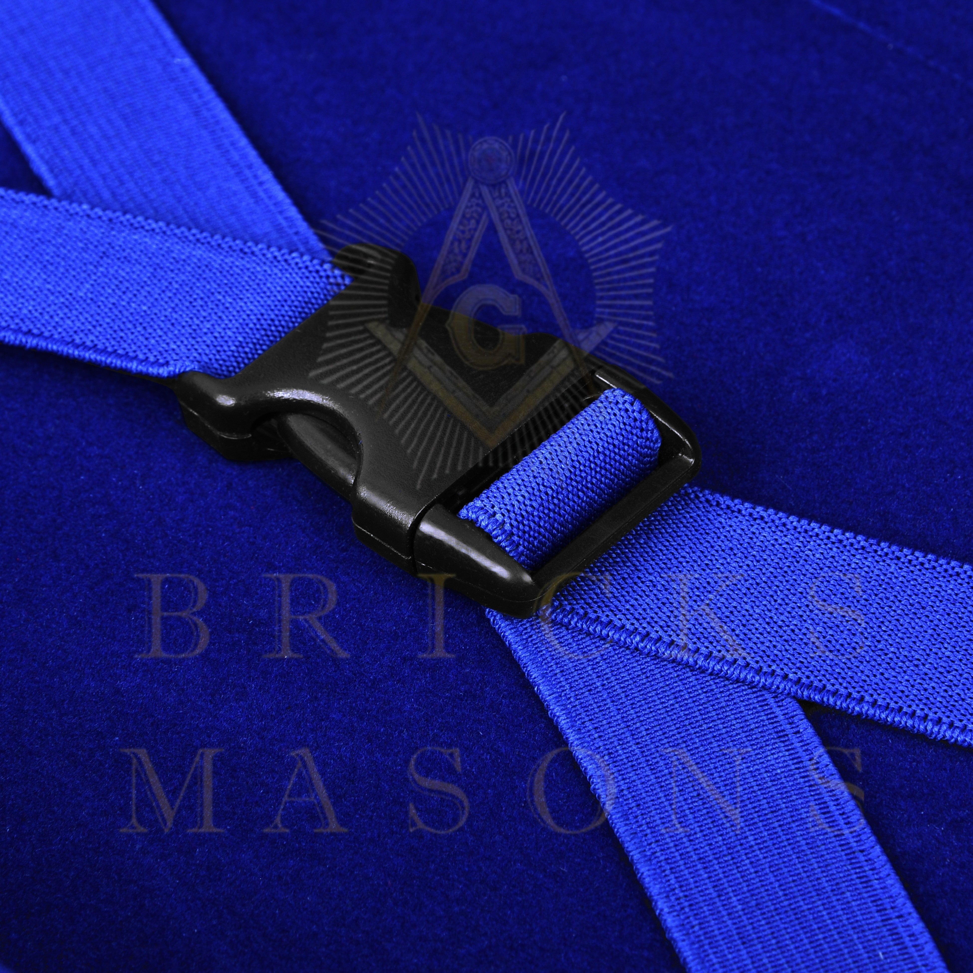 Past Master Blue Lodge California Regulation Apron Case - Hand Embroidery Personalization Various Sizes & Materials