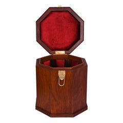 Masonic Fez Case - Pure Rosewood With Mat Finish