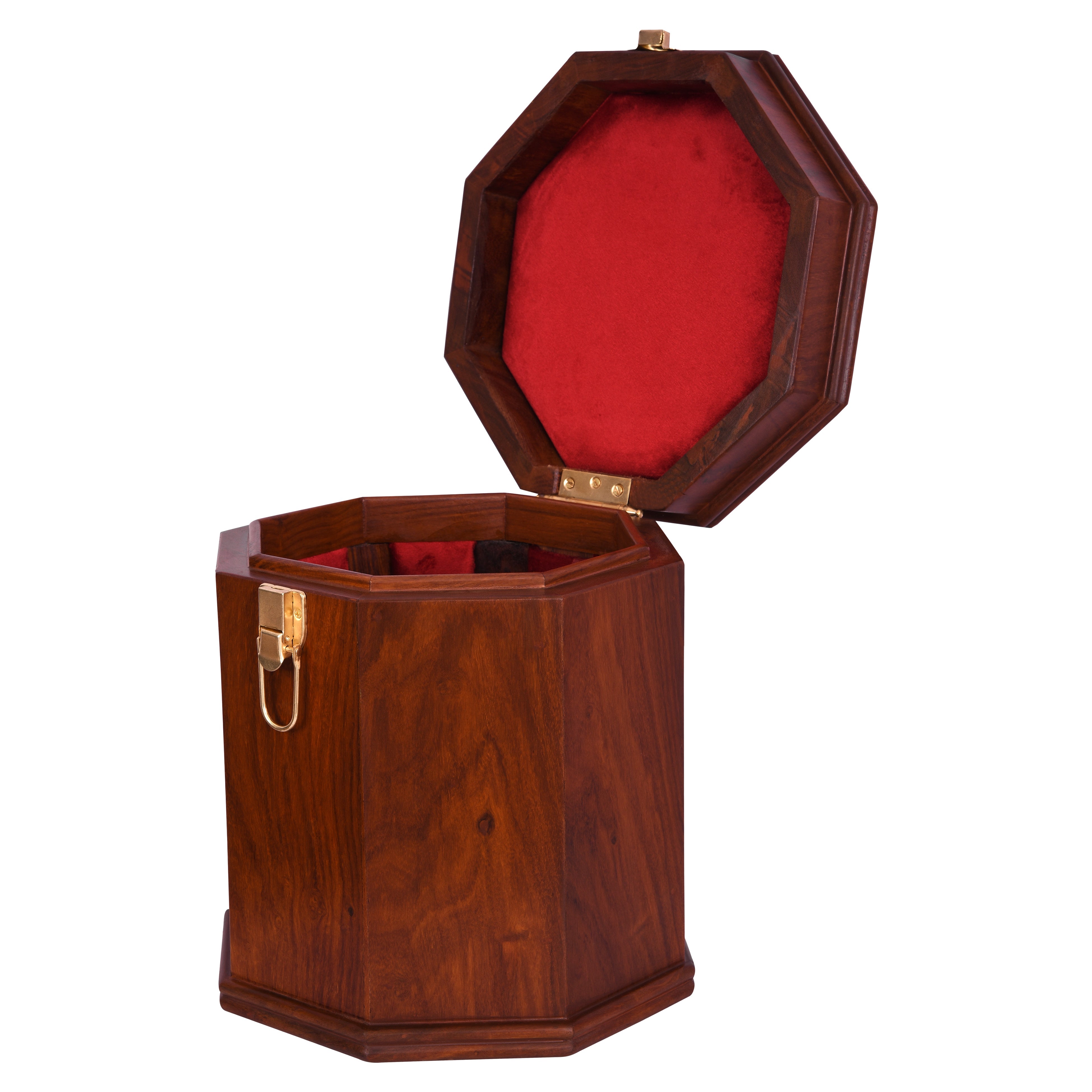 Masonic Fez Case - Pure Rosewood With Mat Finish