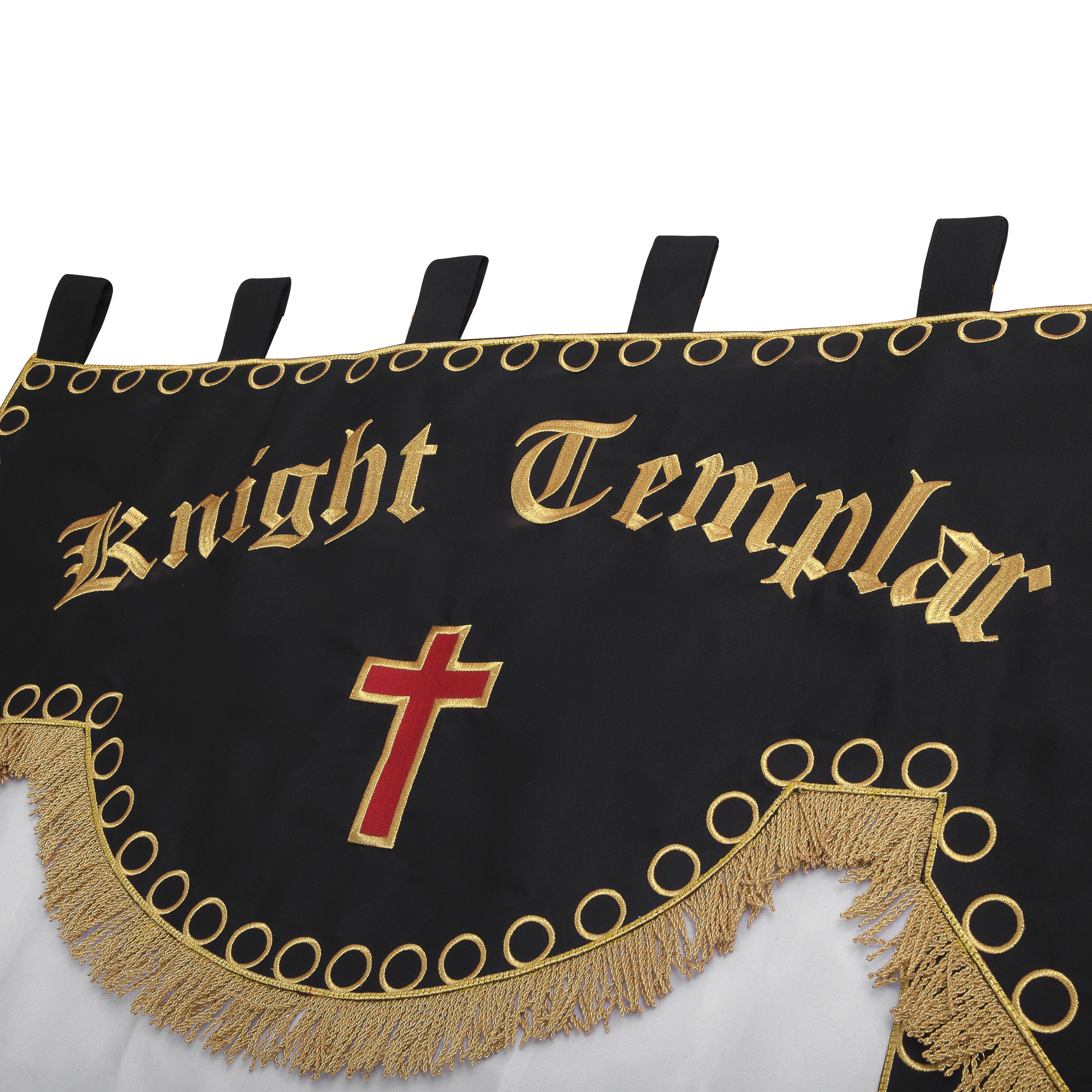 Knights Templar Commandery Banner - Machine Embroidery (3'x4')