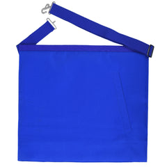 Senior Deacon Blue Lodge Officer Apron - Royal Blue