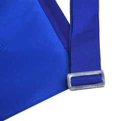 Senior Deacon Blue Lodge Officer Apron - Royal Blue