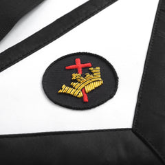 Knights Templar Commandery Apron - Black Velvet