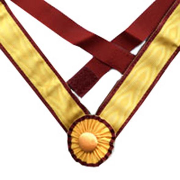 Order Of The Secret Monitor - Grand - Past Rang Collarette with Rosette