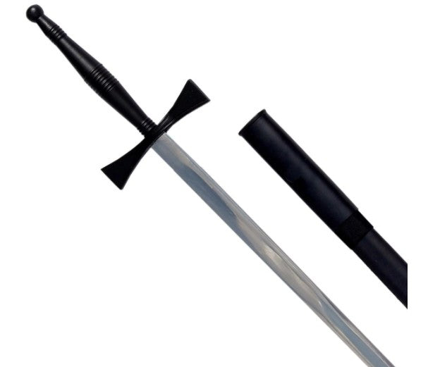 Masonic Sword with Black Hilt and Black Scabbard 35 3/4" + Free Case