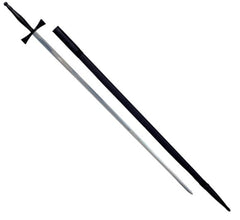 Masonic Sword with Black Hilt and Black Scabbard 35 3/4" + Free Case