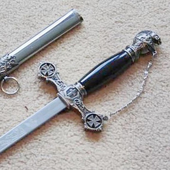 Knights of St. John Cross Masonic Sword Scabbard 38"