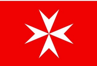 Knights of Malta Masonic Flag Red