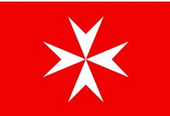 Knights of Malta Masonic Flag Red