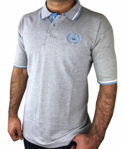 Polo Shirt with Square Compass & G Embroidery Logo