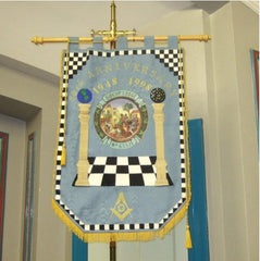 Machine Made Embroidery Masonic Banners