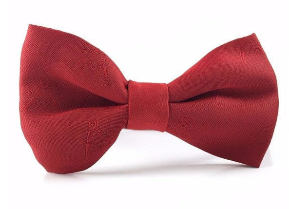 Masonic Bow Tie Red