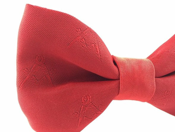 Masonic Bow Tie Red