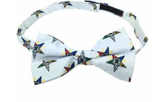 High Quality 100% Silk Masonic Order of Eastern Star Bow Tie